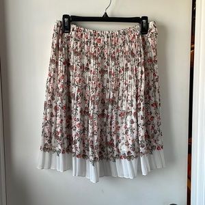 Max studio floral skirt